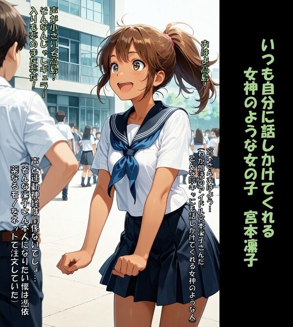 【人格射精】好きな娘の身体乗っ取って人格排泄 人生横取りして幸せになる弱男の話【ダーク】 画像1