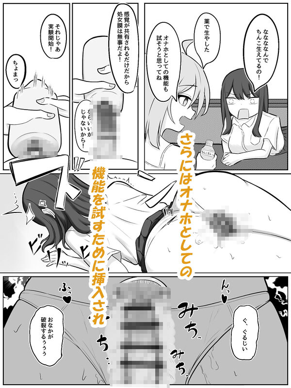 ふたなり化したバカ2人に犯●れる 画像6